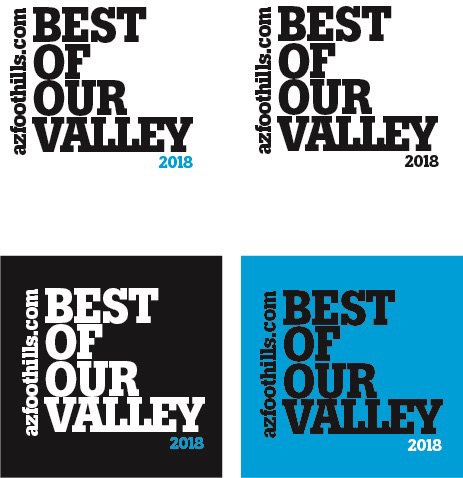 Arizona Foothills Best of Our Valley Winner for Best Wedding Dress Shop 2018